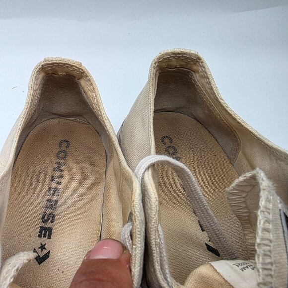 Converse Chuck Taylor Runway Cable Womens Size 8 White Platform Lift Ox Shoes - Picture 9 of 13